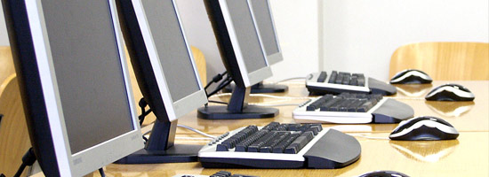 Blick ins Computerkabinett