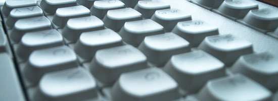 Detailaufnahme Tastatur