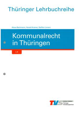 Cover L 6 - Kommunalrecht in Thüringen