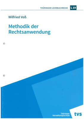 Cover L 19 - Methodik der Rechtsanwendung