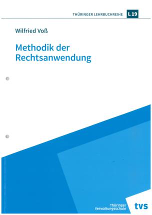 Cover L 19 - Methodik der Rechtsanwendung